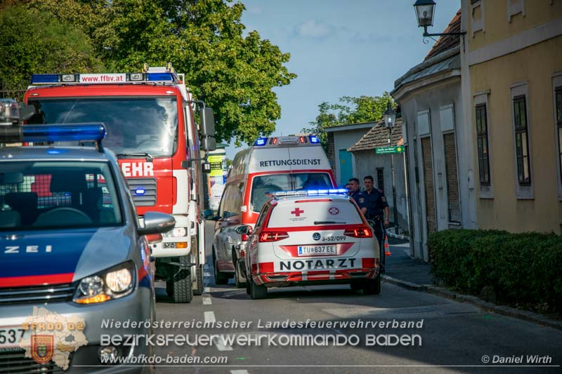 20160903 Menschenrettung Gainfarn  Foto: © Daniel Wirth