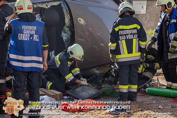 20160903 Menschenrettung Gainfarn  Foto: © Stefan Schneider