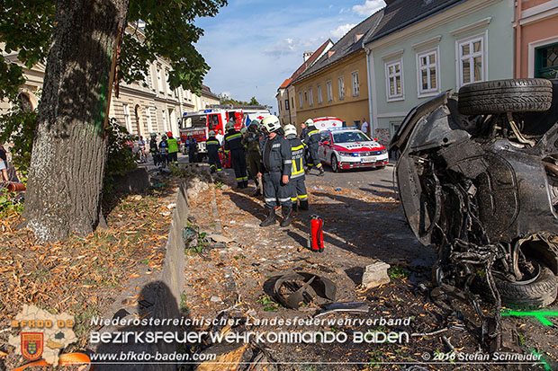 20160903 Menschenrettung Gainfarn  Foto: © Stefan Schneider