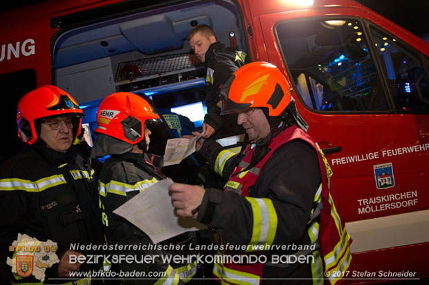 20171222 Brand in einem Reihenwohnhaus in Tribuswinkel  Foto:  Stefan Schneider BFK BADEN