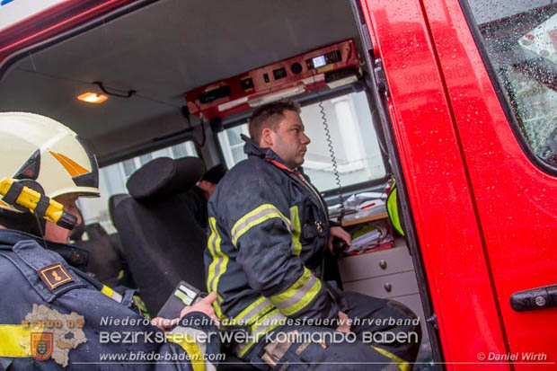 20180216 Brand in Wohnhaus in der Stadt Baden Ortsteil Leesdorf fordert ein Todesopfer  Foto:  Daniel Wirth BFK Baden