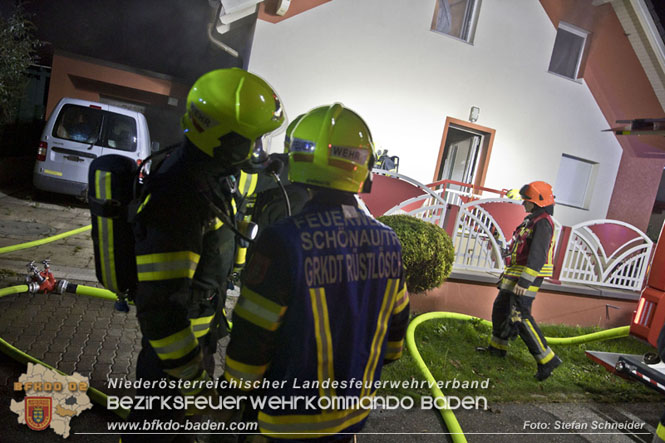 20231019 Kellerbrand im Einfamilienhaus in Gnselsdorf  Foto: Stefan Schneider