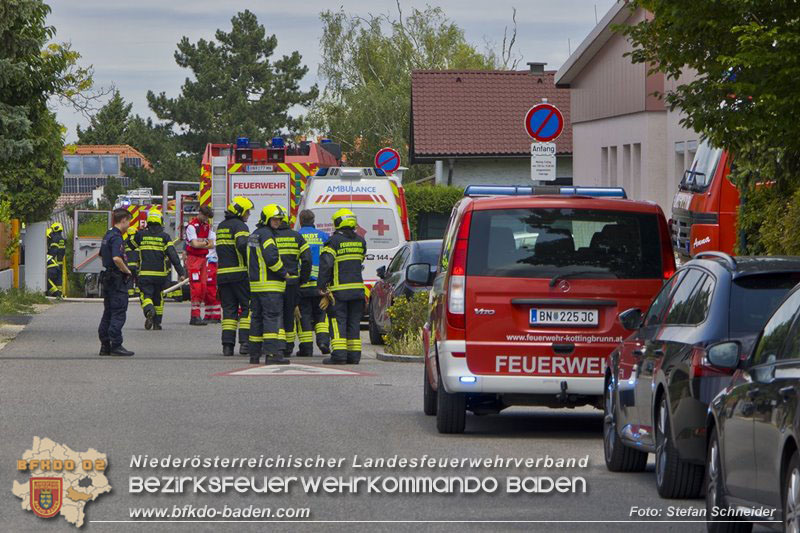 20240707_Wohnungsbrand in Kottingbrunn   Foto: Stefan Schneider BFKDO BADEN