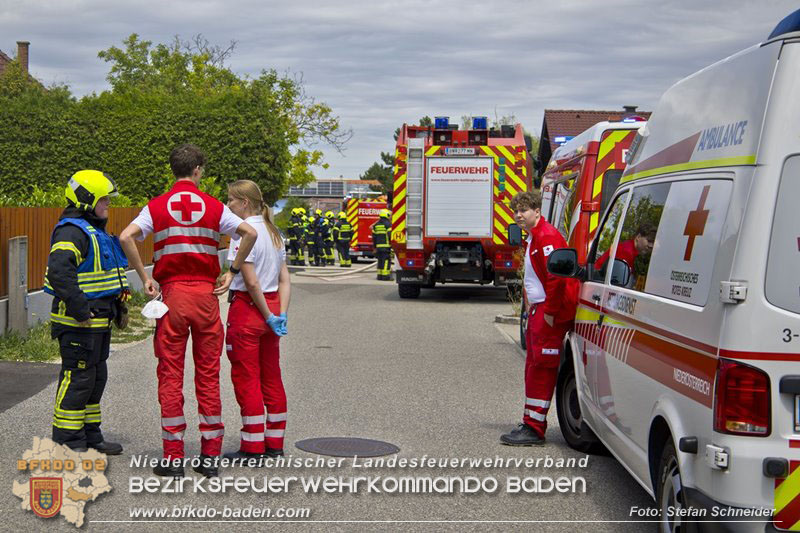 20240707_Wohnungsbrand in Kottingbrunn Foto: Stefan Schneider BFKDO BADEN