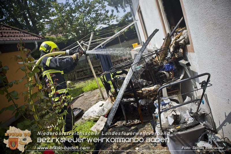 20240707_Wohnungsbrand in Kottingbrunn Foto: Stefan Schneider BFKDO BADEN