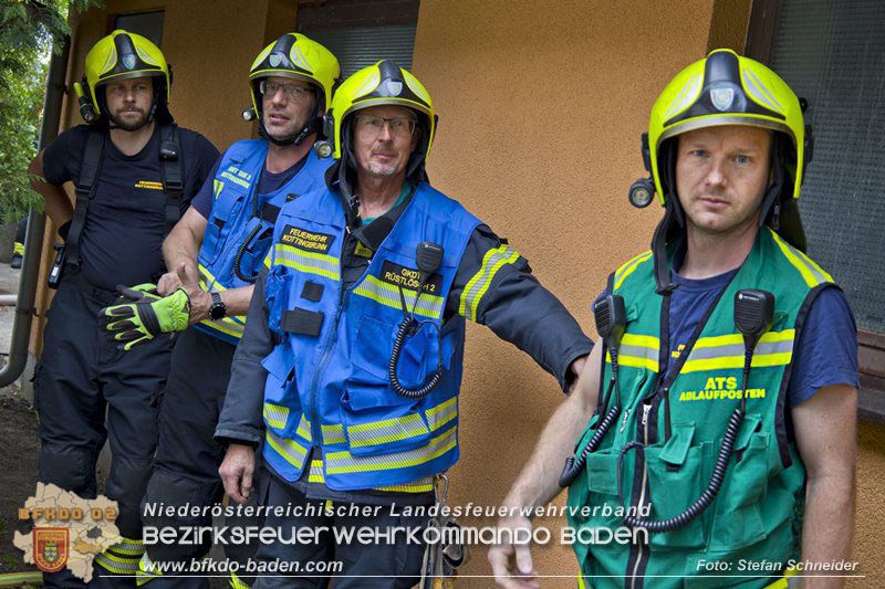 20240707_Wohnungsbrand in Kottingbrunn Foto: Stefan Schneider BFKDO BADEN