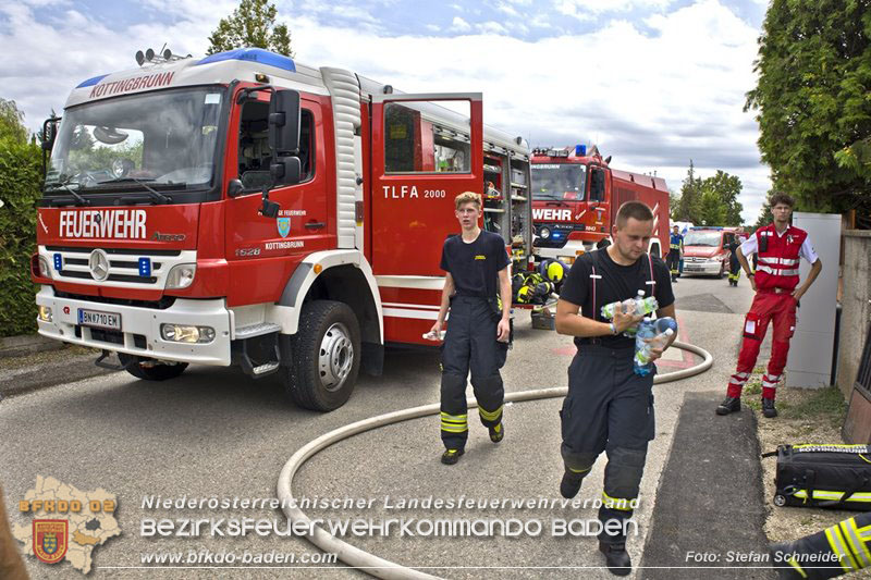 20240707_Wohnungsbrand in Kottingbrunn Foto: Stefan Schneider BFKDO BADEN