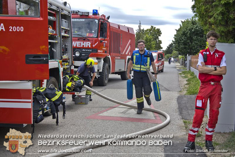 20240707_Wohnungsbrand in Kottingbrunn Foto: Stefan Schneider BFKDO BADEN