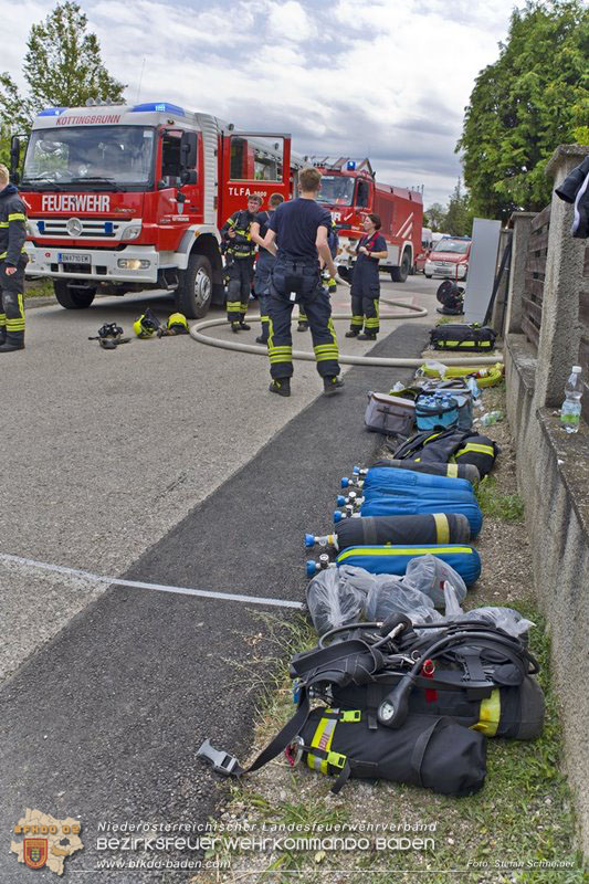 20240707_Wohnungsbrand in Kottingbrunn Foto: Stefan Schneider BFKDO BADEN