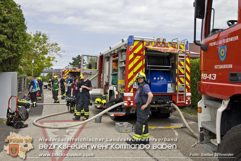 20240707_Wohnungsbrand in Kottingbrunn Foto: Stefan Schneider BFKDO BADEN