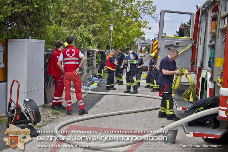 20240707_Wohnungsbrand in Kottingbrunn Foto: Stefan Schneider BFKDO BADEN