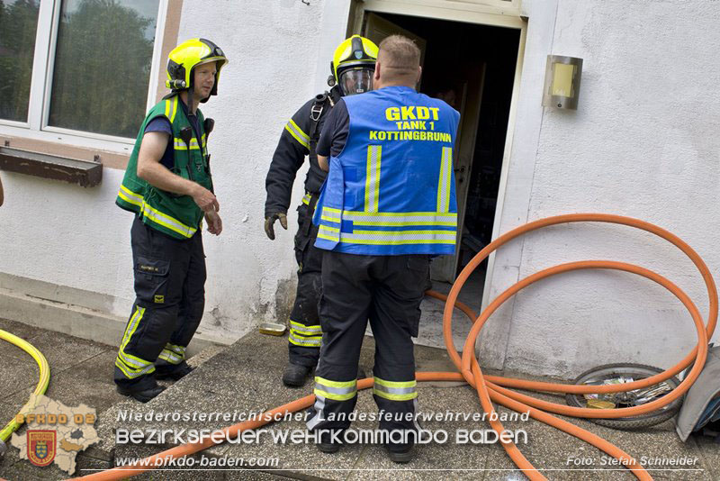 20240707_Wohnungsbrand in Kottingbrunn Foto: Stefan Schneider BFKDO BADEN