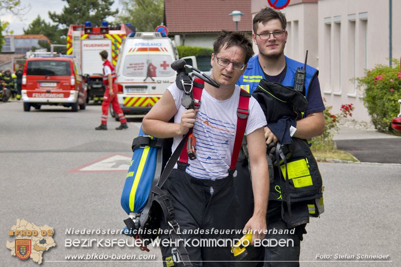 20240707_Wohnungsbrand in Kottingbrunn Foto: Stefan Schneider BFKDO BADEN