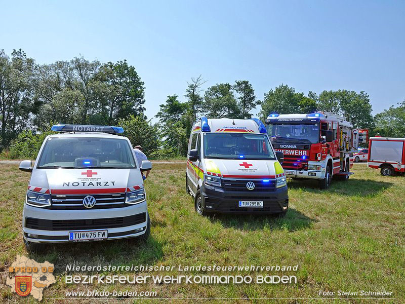 20240710_Aufwendige Menschenrettung aus Kanalsystem in Oberwaltersdorf  Foto: Stefan Schneider BFKDO BADEN