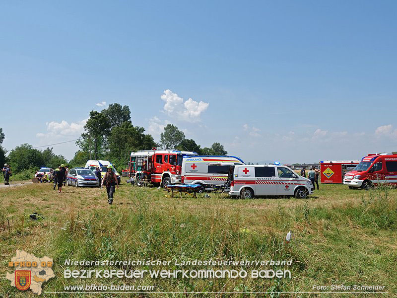 20240710_Aufwendige Menschenrettung aus Kanalsystem in Oberwaltersdorf  Foto: Stefan Schneider BFKDO BADEN