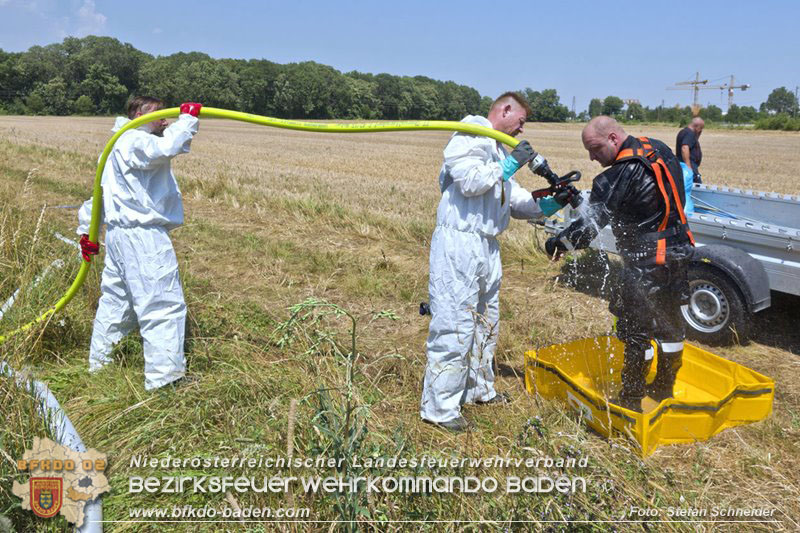 20240710_Aufwendige Menschenrettung aus Kanalsystem in Oberwaltersdorf  Foto: Stefan Schneider BFKDO BADEN