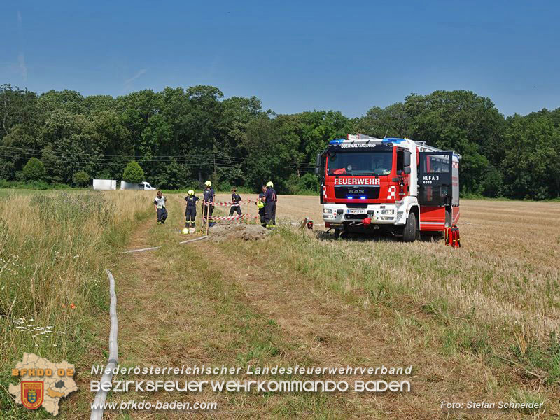 20240710_Aufwendige Menschenrettung aus Kanalsystem in Oberwaltersdorf  Foto: Stefan Schneider BFKDO BADEN