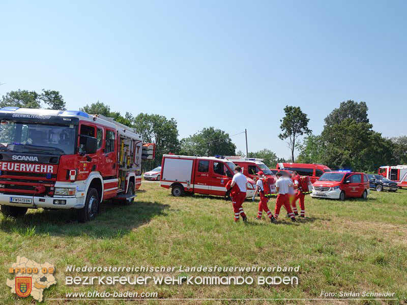 20240710_Aufwendige Menschenrettung aus Kanalsystem in Oberwaltersdorf  Foto: Stefan Schneider BFKDO BADEN