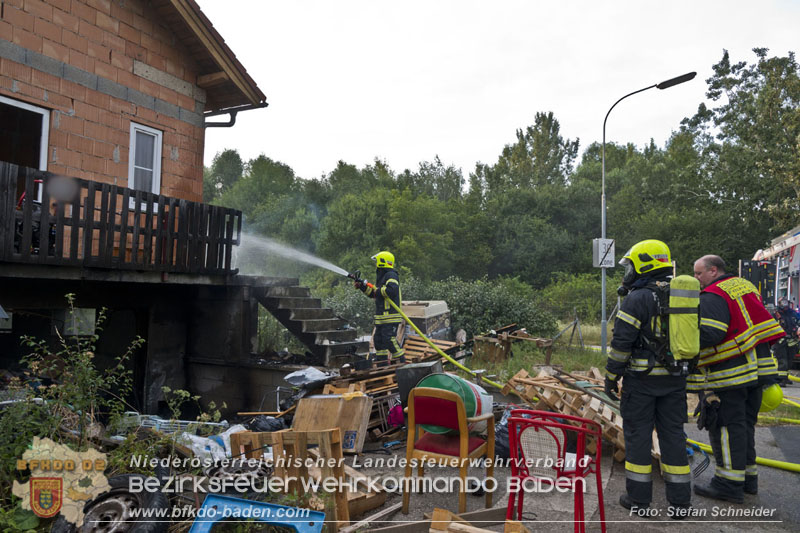 20240719_Brand bei einem Einfamilienhaus in der Badener Haidhofsiedlung   Foto: Stefan Schneider BFKDO BADEN