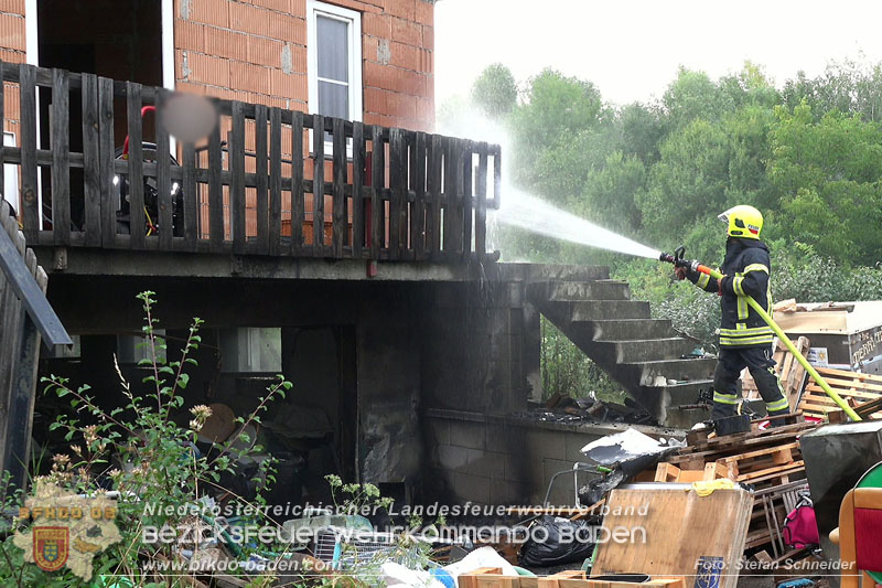 20240719_Brand bei einem Einfamilienhaus in der Badener Haidhofsiedlung   Foto: Stefan Schneider BFKDO BADEN