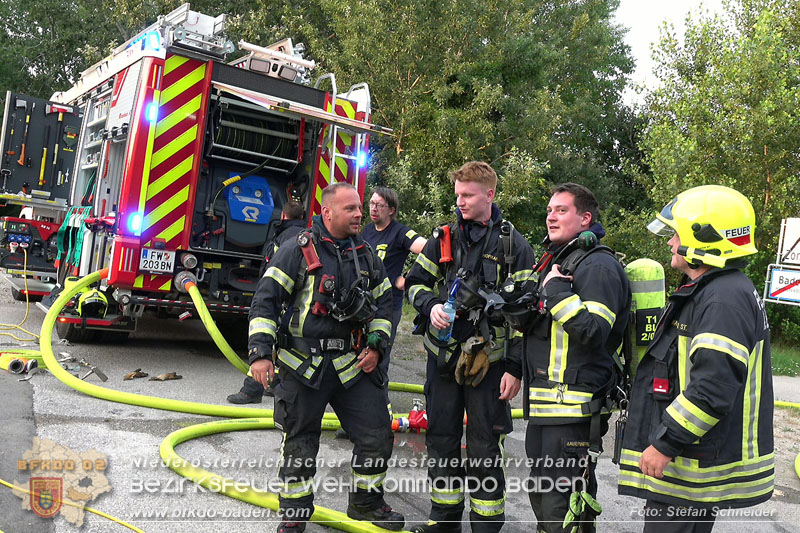 20240719_Brand bei einem Einfamilienhaus in der Badener Haidhofsiedlung   Foto: Stefan Schneider BFKDO BADEN