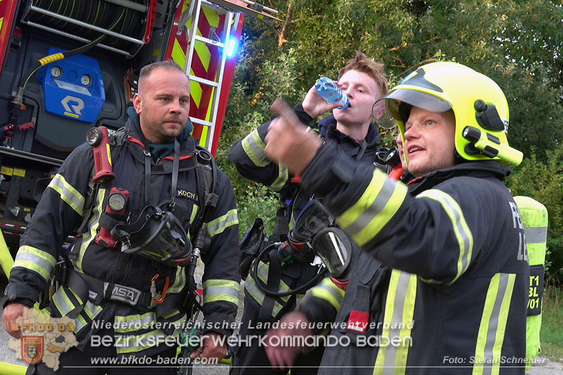 20240719_Brand bei einem Einfamilienhaus in der Badener Haidhofsiedlung   Foto: Stefan Schneider BFKDO BADEN