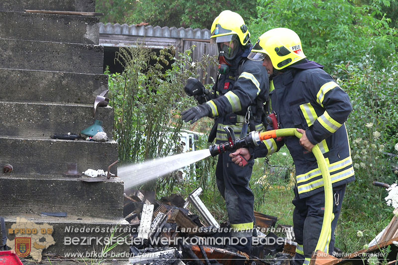 20240719_Brand bei einem Einfamilienhaus in der Badener Haidhofsiedlung   Foto: Stefan Schneider BFKDO BADEN