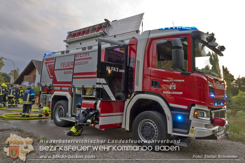 20240719_Brand bei einem Einfamilienhaus in der Badener Haidhofsiedlung   Foto: Stefan Schneider BFKDO BADEN