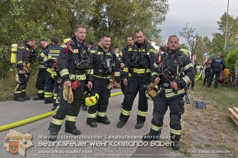 20240719_Brand bei einem Einfamilienhaus in der Badener Haidhofsiedlung   Foto: Stefan Schneider BFKDO BADEN