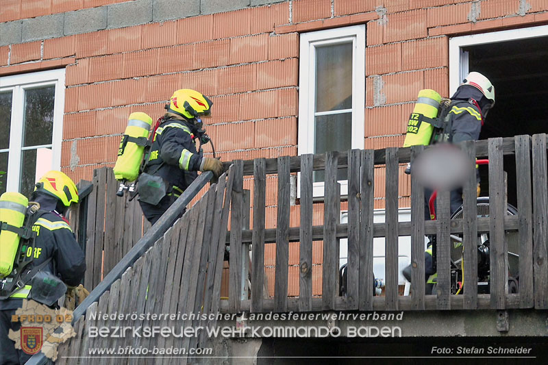 20240719_Brand bei einem Einfamilienhaus in der Badener Haidhofsiedlung   Foto: Stefan Schneider BFKDO BADEN