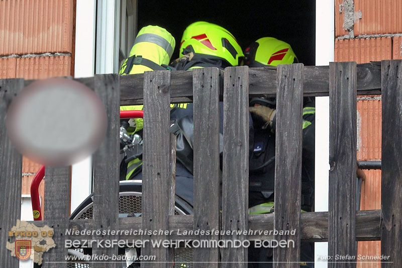 20240719_Brand bei einem Einfamilienhaus in der Badener Haidhofsiedlung Foto: Stefan Schneider BFKDO BADEN