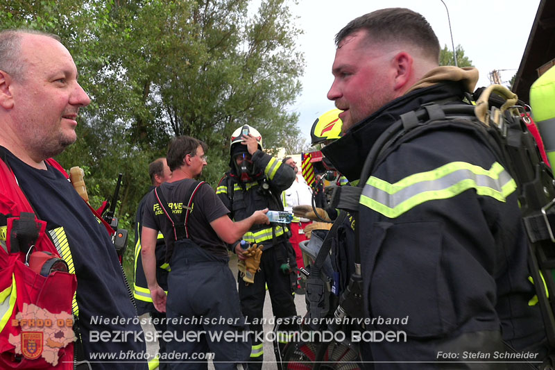 20240719_Brand bei einem Einfamilienhaus in der Badener Haidhofsiedlung Foto: Stefan Schneider BFKDO BADEN