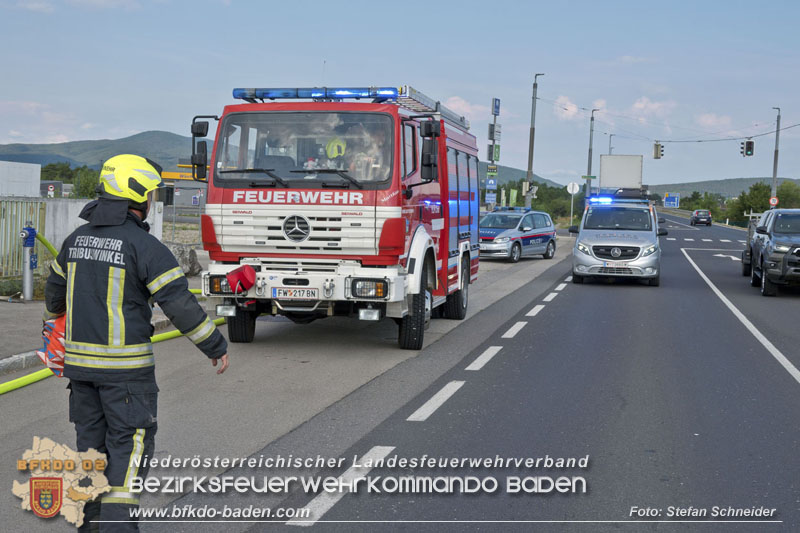 20240722_Abschleppfahrzeug geriet in Brand auf der LB210 Tribuswinkel-Oeynhausen Foto: Stefan Schneider BFKDO BADEN