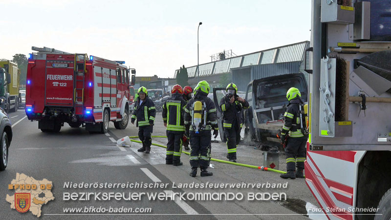 20240722_Abschleppfahrzeug geriet in Brand auf der LB210 Tribuswinkel-Oeynhausen Foto: Stefan Schneider BFKDO BADEN