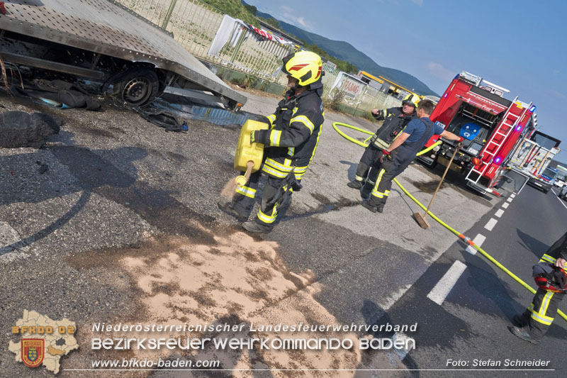 20240722_Abschleppfahrzeug geriet in Brand auf der LB210 Tribuswinkel-Oeynhausen Foto: Stefan Schneider BFKDO BADEN