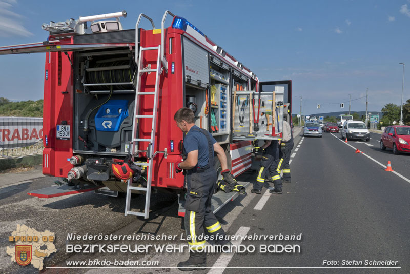 20240722_Abschleppfahrzeug geriet in Brand auf der LB210 Tribuswinkel-Oeynhausen Foto: Stefan Schneider BFKDO BADEN