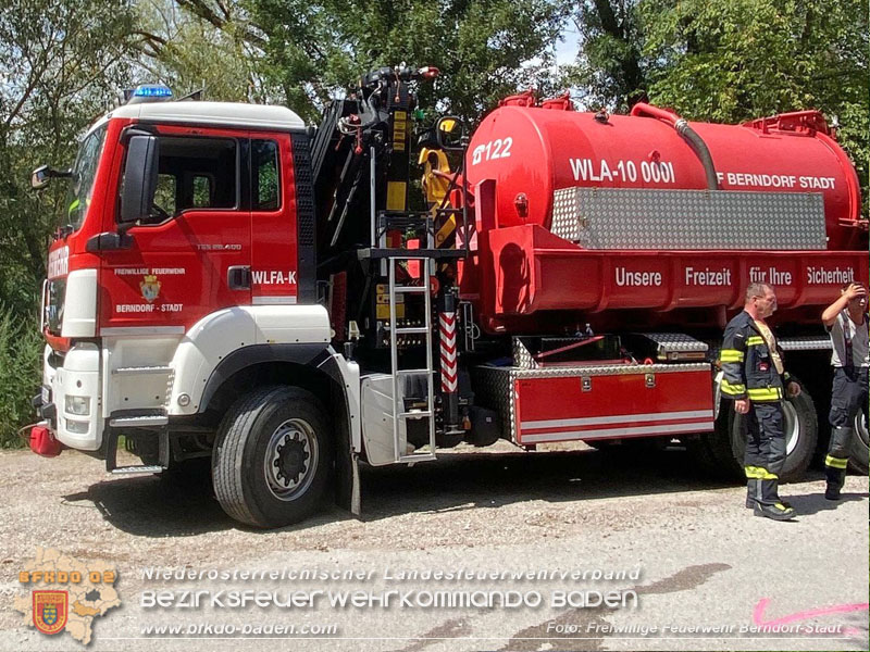 20240723_Waldbrand in Grillenberg noch rechtzeitig entdeckt Foto: Freiwillige Feuerwehr Berndorf-Stadt