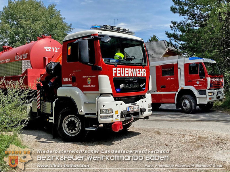 20240723_Waldbrand in Grillenberg noch rechtzeitig entdeckt Foto: Freiwillige Feuerwehr Berndorf-Stadt