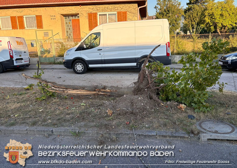 20240811_Fahrzeugüberschlag im Ortsgebiet von Sooss  Foto: Freiwillige Feuerwehr Sooss