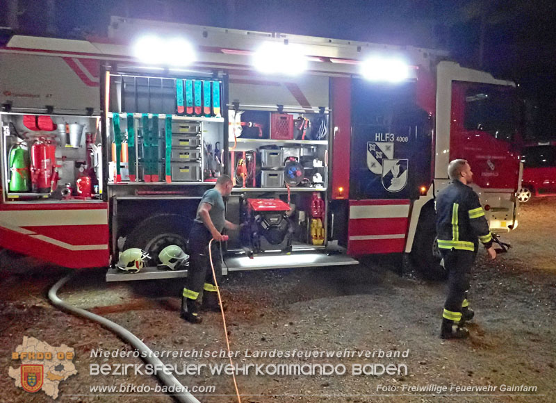 20240818_Waldbrand am Manhartsberg" in der Gemeinde Bad Vslau im Ortsteil Gainfarn   Foto: Michael Wallner FF Gainfarn