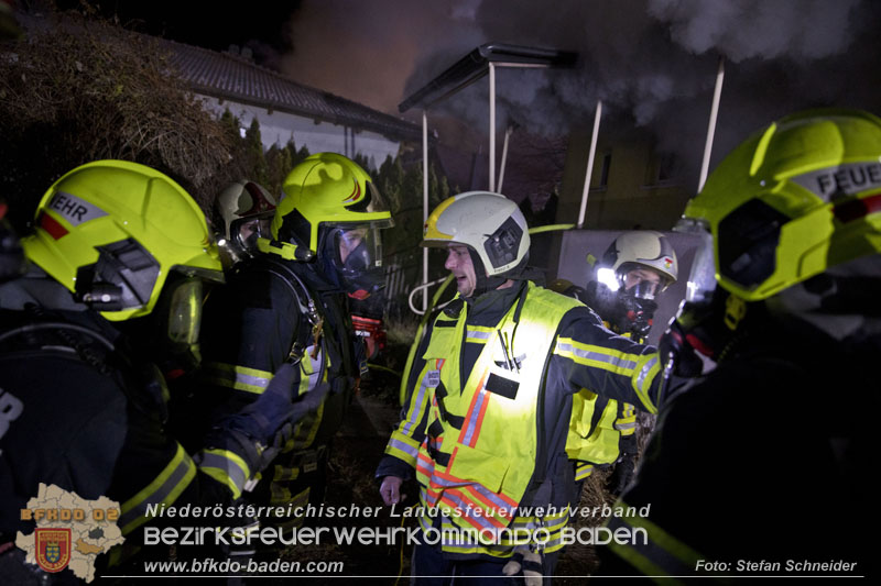 20241201_Mann stirbt bei verehrenden Wohnhausbrand in Landegg Gemeinde Pottendorf N  Foto: Stefan Schneider BFKDO BADEN