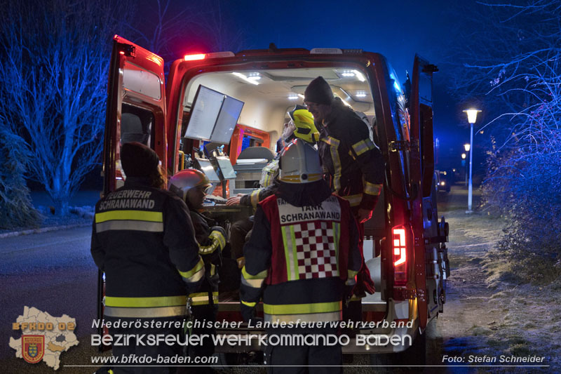 20241201_Mann stirbt bei verehrenden Wohnhausbrand in Landegg Gemeinde Pottendorf N  Foto: Stefan Schneider BFKDO BADEN