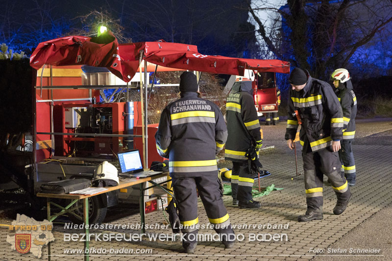 20241201_Mann stirbt bei verehrenden Wohnhausbrand in Landegg Gemeinde Pottendorf N  Foto: Stefan Schneider BFKDO BADEN