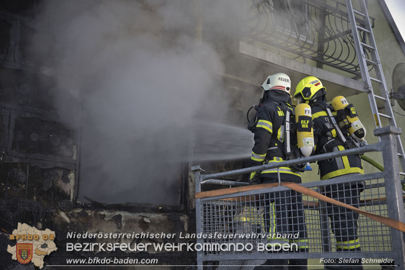 20241201_Mann stirbt bei verehrenden Wohnhausbrand in Landegg Gemeinde Pottendorf N Foto: Stefan Schneider BFKDO BADEN