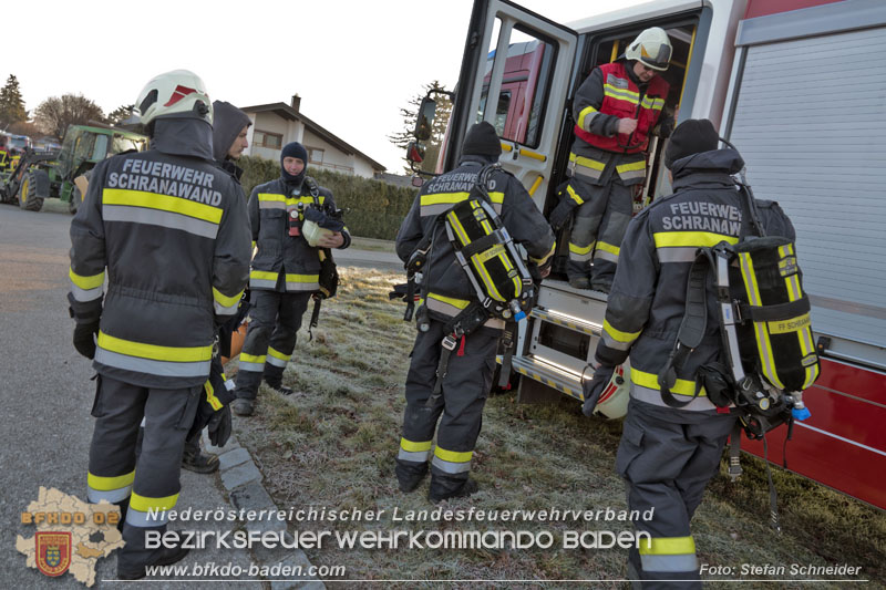 20241201_Mann stirbt bei verehrenden Wohnhausbrand in Landegg Gemeinde Pottendorf N Foto: Stefan Schneider BFKDO BADEN