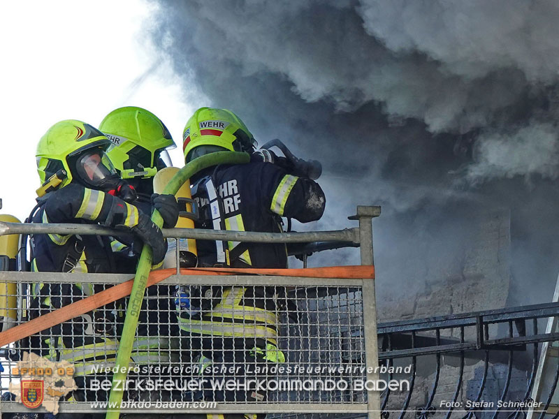 20241201_Mann stirbt bei verehrenden Wohnhausbrand in Landegg Gemeinde Pottendorf N Foto: Stefan Schneider BFKDO BADEN