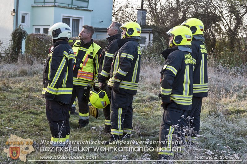 20241201_Mann stirbt bei verehrenden Wohnhausbrand in Landegg Gemeinde Pottendorf N Foto: Stefan Schneider BFKDO BADEN