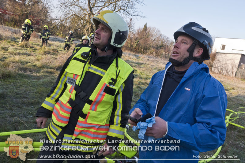 20241201_Mann stirbt bei verehrenden Wohnhausbrand in Landegg Gemeinde Pottendorf N Foto: Stefan Schneider BFKDO BADEN