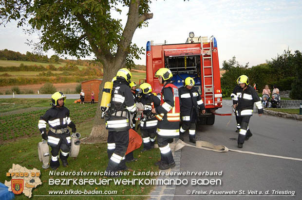 20160930 Unterabschnittsbung in St.Veit a.d.Triesting  Foto: Marlene Weinbauer