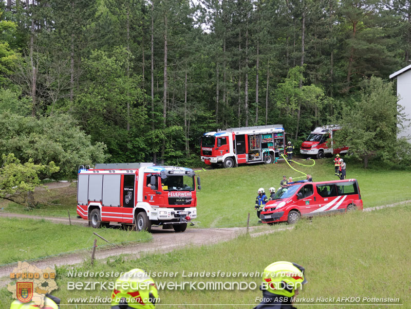 20240601 Abschnittsbung Waldbrand" 2024 in Furth-Pottenstein-Weissenbach  Foto: ASB Markus Hackl AFKDO Pottenstein